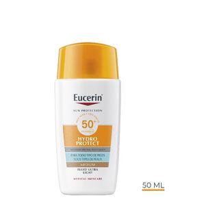 Protector Solar Facial Spf50 Hydro Protect Fluido Medio 50 Ml Eucerin (4005800357404)