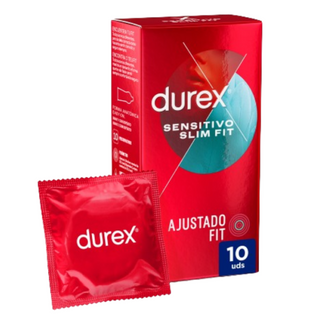 Durex Preservativos Sensitivo Suave Slim Fit 10u