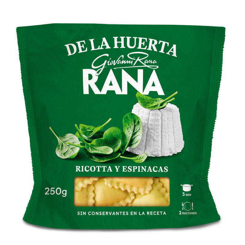 Rana Tortellini de Ricotta e Espinafres 250g