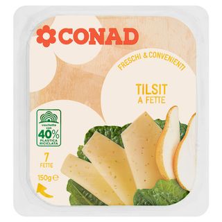 CONAD Freschi & Convenienti Tilsit a Fette 7 Fette 150 g - 8003170086814