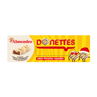 Turron Chocolate Donettes Rayado 150 El Almendro