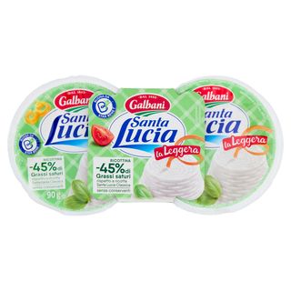 Galbani Santa Lucia Ricottina la Leggera 2 x 90 g