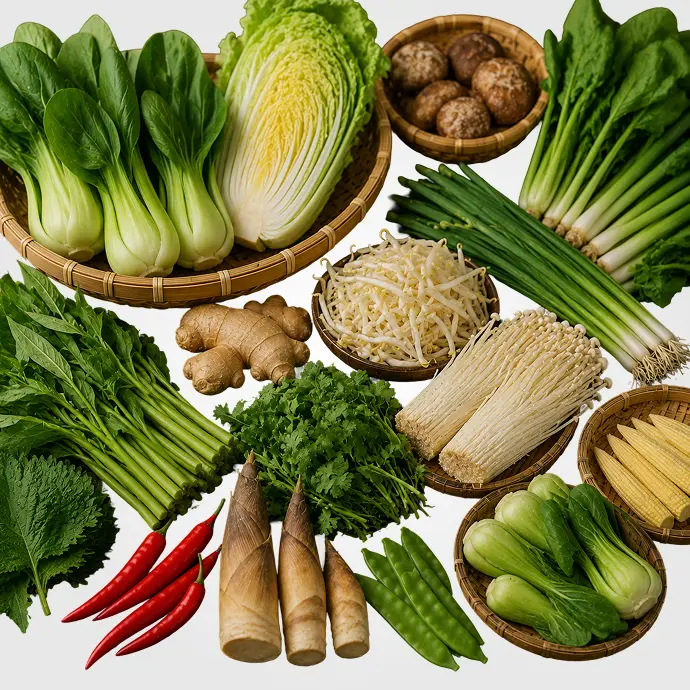 Vegetales Asiáticos