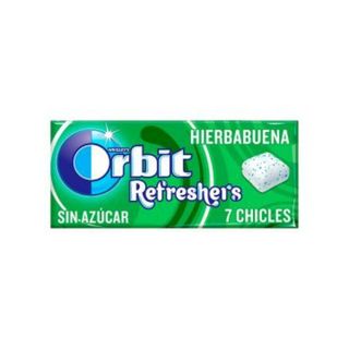 Orbit Chicle Refreshers de Hierbabuena 15,5g