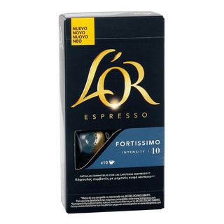 L'or - Café Cápsulas Fortissimo Intensidad 10 - L´Or - 10 Uds (235853)