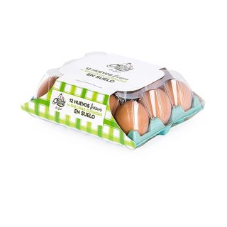 Huevo L De Suelo Mamá Gallina 12 Unidades