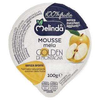 Melinda Mousse mela Golden di Montagna 100 g - 8007049900102