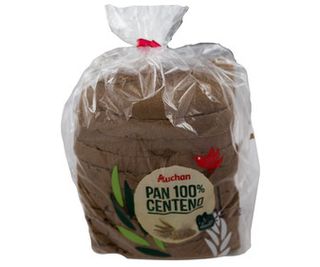 Pan 100% Centeno Auchan 450Gr