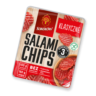 Salami Chips Klasyczne 60g