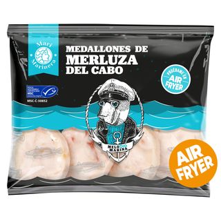 Medallones De Merluza Del Cabo Msc Dia Mari Marinera Bolsa 475 G