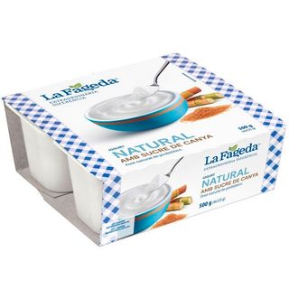 Yogurt Natural Azúcar De Caña La Fageda, Pack 4X125G (26350587)