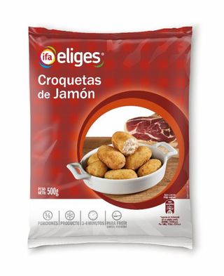 Croquetas De Jamon Ifa Eliges Bolsa 500Gr