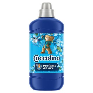 Coccolino Passion Flower & Bergamot Płyn do płukania tkanin koncentrat (51 prań) 1275 ml