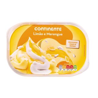 Gelado Limão e Merengue Continente (emb. 950 ml)