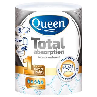 Queen Total Absorption Ręcznik papierowy, 70 m