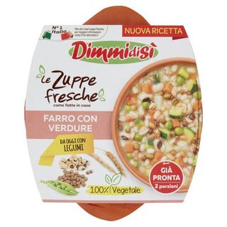 Dimmidisì Le Zuppe Fresche Farro Con Verdure 620 G - 441231