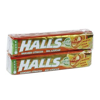 Vita C Halls Cítricos Paquete 2X64 Gr (139218)