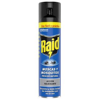Insecticida Moscas Y Mosquitos Raid, Spray 400 Ml (26130468)