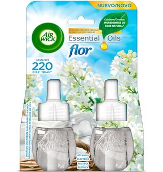 Ambientador Electric Air Wick Recambio Duplo Flor 1 Ud.
