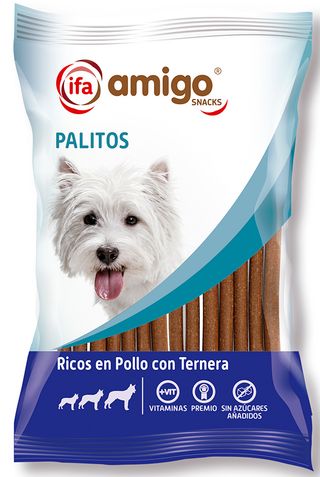 Ifa Amigo Perro Snack Palitos Pollo Y Ternera 200 G
