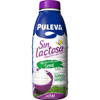 Leche Semidesnatada Sin Lactosa, Botella 1 L