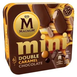 Frigo Magnum Mini Double Caramel/Chocolate 6 U 284 G