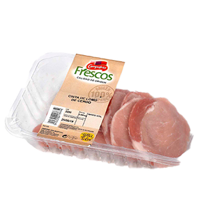 Cinta De Lomo De Cerdo Fresco Fileteado 400 G