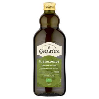 Costa d'Oro il Biologico Olio Extra Vergine di Oliva Non Filtrato 1 L - 8007270126784