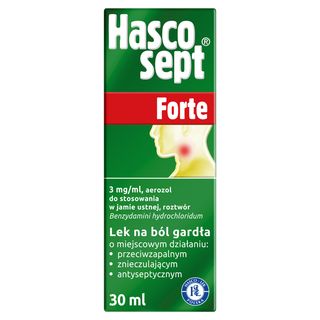 Hascosept Forte 3 mg/ml 30 ml 