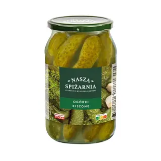 Nasza Spiżarnia Ogórki kiszone 880/500g