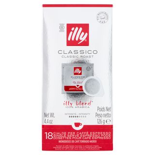 Illy Classico 18 Cialde Per Caffè Espresso 131 G