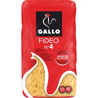 Pasta Fideo N-4, Paquete 450 G