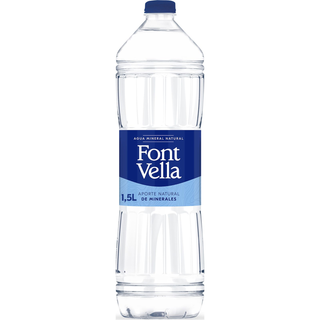 Agua Mineral, Botella 1,50 L