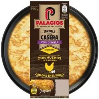 Tortilla Casera Con Cebolla Palacios 650 G