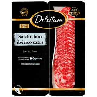 Salchichon Iberico Lonch. Deleitum 2X50G