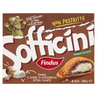 Sofficini Findus 4 Sofficini Funghi Più Mozzarella 250 G - 149129