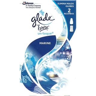 GLADE Recambio Ambientador Un Toque Mar 2 Unidades