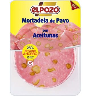 Mortadela Elpozo Pavo Aceituna 250 G