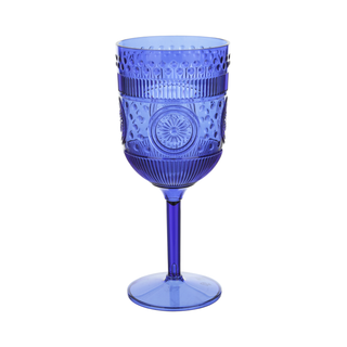 Calice acqua in plastica blu - 400 ml Imperial