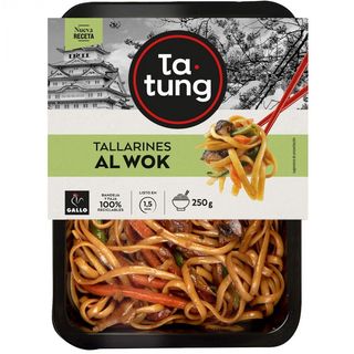 Tallarines Al Wok Tan-Tung 250 Gr.