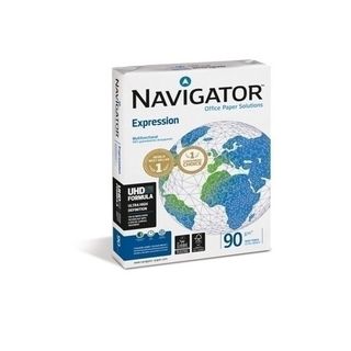 Papel A4 90grs Navigator Paq.500hjs - Km0003