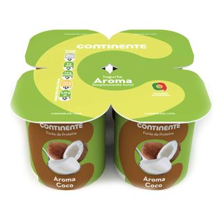 Iogurte Aroma Coco Continente (emb. 500 gr (4 un))