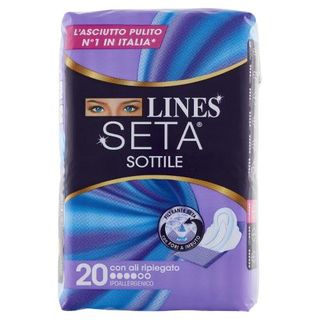 Lines Seta Sottile con ali ripiegato 20 pz