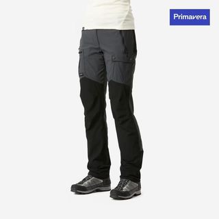 Pantalón de montaña y trekking resistente Mujer Simond MT500.48 (L31) Gris