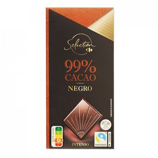 Chocolate Negro 99% Carrefour Selección 100 Gr.