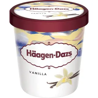 Haagen-Dazs Gelado de Baunilha embalagem 460 ml - 18954402147