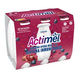 L.Casei Granada, Arandanos Y Maca Actimel 6X94Ml