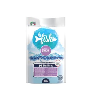 Hi fish cat adult sterilised pesce 300g