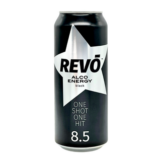 Napój energetyczny alkoholowy czarna porzeczka 8,5% "Revo" 500ml