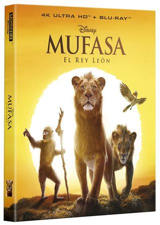 Mufasa El Rey León - Uhd + Blu-Ray (8421394803275)